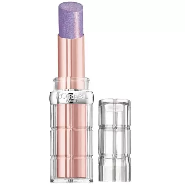 L'Oreal Paris Makeup Colour Riche Plump and Shine Lipstick, for Glossy, Radiant, Visibly Fuller Lips with an All-Day Moisturized Feel, Blut Mint Plump, 0.1 oz.