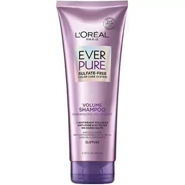 L'Oréal Paris EverPure Sulfate Free Volume Shampoo, with Lotus Flower, 11.05 oz
