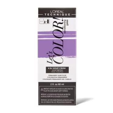 Let's COLOR! Conditioning Gelee Permanent Haircolor 4.26 Violet Crush