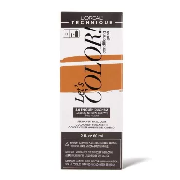 Let's COLOR! Conditioning Gelee Permanent Haircolor 5.0 English Duchess