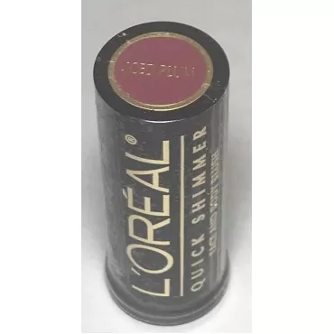 L'OREAL Quick Shimmer Face & Body Blush 0.50 oz ICED PLUM