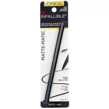 Pack of 2 L'Oréal Paris Infallible Matte-Matic Mechanical Eyeliner, Taupe Grey 514