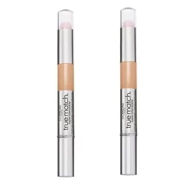 Pack of 2 L'oreal Paris Super-Blendable Multi-Use Concealer Makeup, Medium n5-6