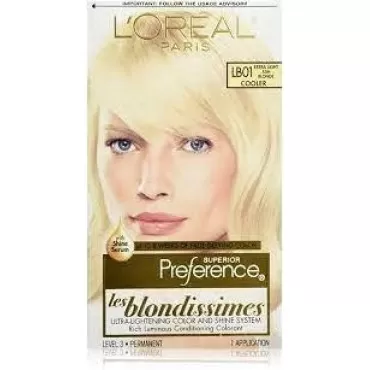 L'Oreal Superior Preference Les Blondissimes - LB01 Extra Light Ash Blonde 1 Each (Pack of 3)