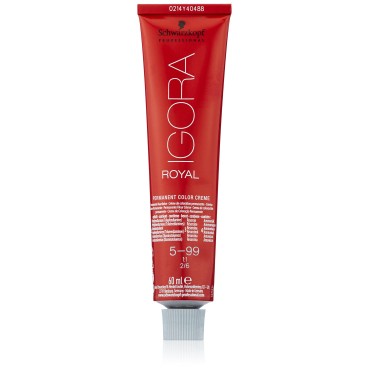 Schwarzkopf IGORA ROYAL 5-99 Light Brown Violet Extra 60ml