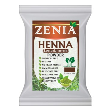 Zenia 100% Pure & Natural Henna Powder (Lawsonia I...