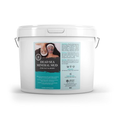 Dead Sea Black Mud - 10 lbs....