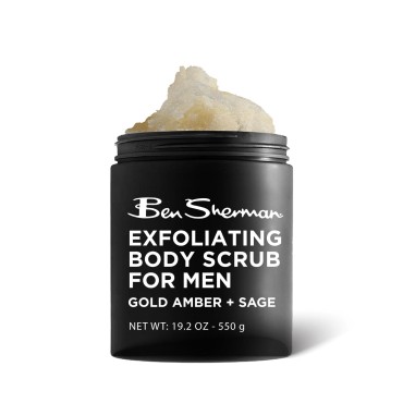 Ben Sherman Exfoliating Body Scrub For Men with Sh...