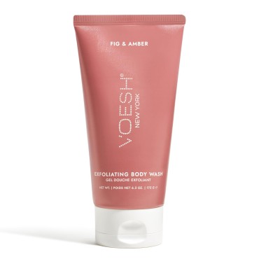 VOESH Exfoliating Sugar Scrub & Body Wash with Pla...