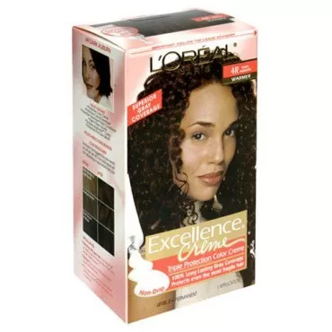 L'Oreal Excellence Triple Protection Color Creme, Dark Auburn/Warmer 4R