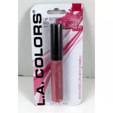 L.a. Colors Expressions Lip Gloss, Dreamy Pink BLG62, 0.34 Fl Oz