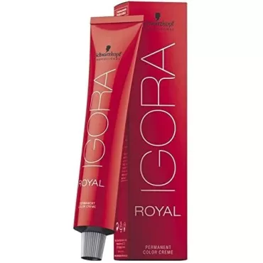 Schwarzkopf Professional Igora Royal Dye E-1 Cendre Extract Cream, Gentle on Hair, Suitable for Light Blonde