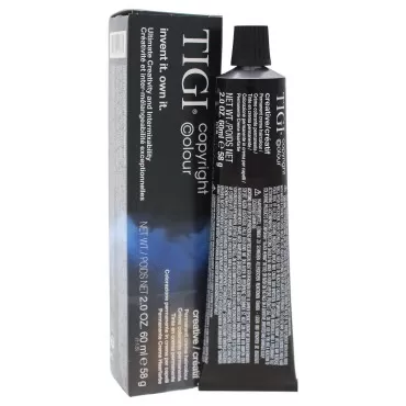 Tigi Colour Creative Creme Hair Color for Unisex, No. 4/1 Blue Brown, 2 Ounce