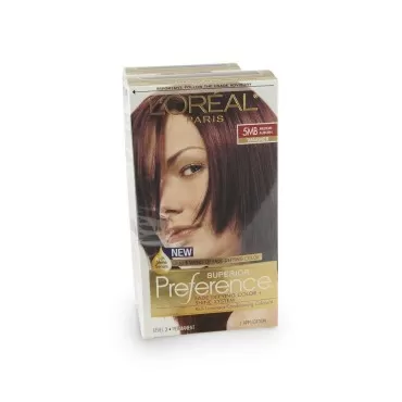 L'Oreal Superior Preference - 5MB Medium Auburn (Warmer) 1 Each (Pack of 3)