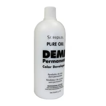Scruples Pure Oxi Liquid Developer Demi Permanent, 33.8 Fluid Ounce