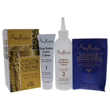 Shea Moisture Nourishing Hair Color Kit, Dark Blon...