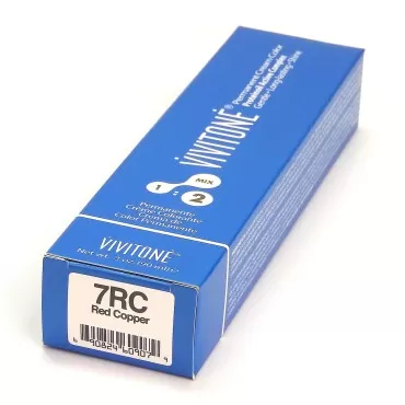 Vivitone Permanent Cream Color 7RC Red Copper...