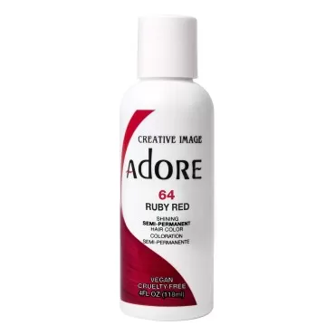 Adore Semi-Permanent Haircolor #064 Ruby Red 4 Oun...