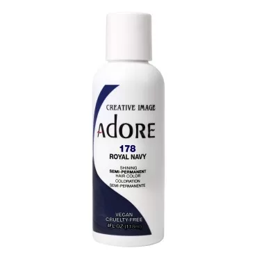 Adore Semi-Permanent Haircolor #178 Royal Navy 4 O...