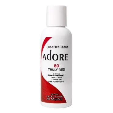 Adore Semi-Permanent Haircolor #060 Truly Red 4 Ou...