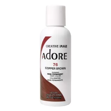 Adore Semi-Permanent Haircolor #076 Copper Brown 4...