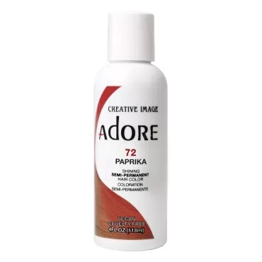 Adore Semi-Permanent Haircolor #072 Paprika 4 Ounc...