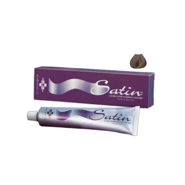 Satin Ultra Vivid Fashion Colors - Aloe Vera Plant Based Formula (6N Dark Brown)
