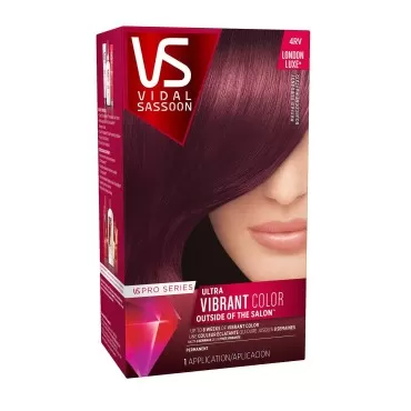 Vidal Sassoon Pro Series Permanent Hair Dye, 4RV M...