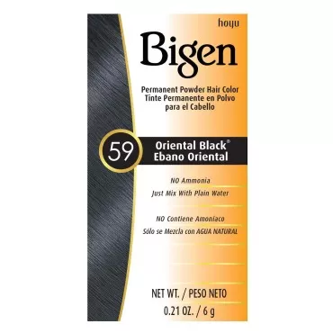 #59 Oriental Black Bigen Permanent Powder - 3 Pack...