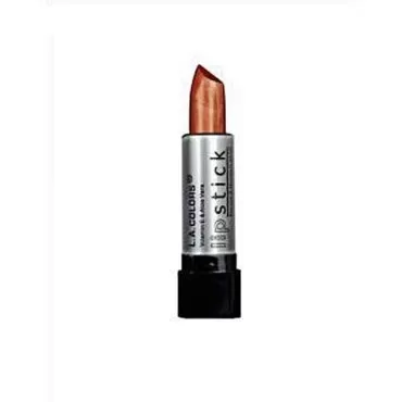 L.A. Colors Lipstick Vitamin E + Aloe Vera (Matte Deep Bronze)