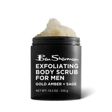 Ben Sherman Exfoliating Body Scrub For Men with Sh...