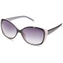 Jessica Simpson Womens J5012 Retro Cat Eye Sunglasses With Uv400 Protection. Glam Gifts For Her, 56 Mm, Black, 56 Mm US