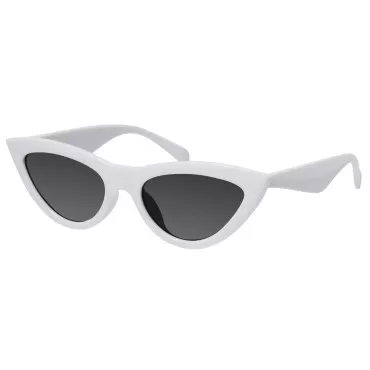mosanana Retro Vintage Trendy Cat Eye Sunglasses for Women 50s 60s 90s 2024 Cute Fashion Stylish Chic Rave Bride Wedding Cream White MS51810