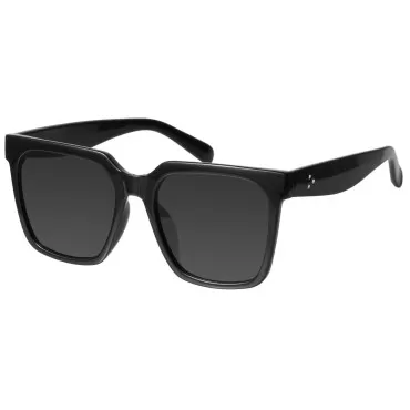 mosanana Oversized Square Sunglasses for Women Big Large Wide Ladies Dark Frame Trendy Retro Cool Cute Classic Shades Black MS51917