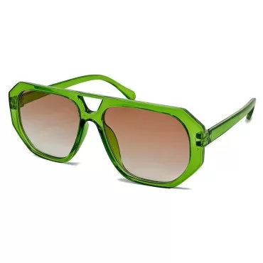 LOHO MAGICA Retro Square 70s Flat Aviator Sunglass...