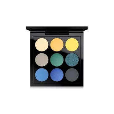 Eyes On MAC Tropic Cool Times Nine Eyeshdaow Palette Tropic Cool Times Nine