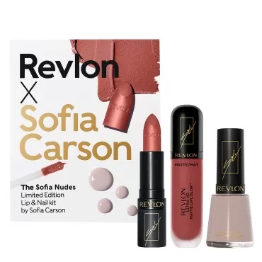 REVLON X Sofia Carson Makeup Kit - The Sofia Nudes...