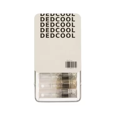 DedCool Sample Tin 6 Scents (Xtra Milk, Milk, Red Dakota, 01 Taunt, Madonna Lilly, 03 Blonde) for Men & Women, Long Lasting Luxury Fragrance, Genderless, Vegan, Non-Toxic Fragrance For All
