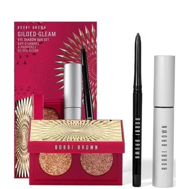 Bobbi Brown Gilded Gleam Eyeshadow, Eyeliner + Mas...