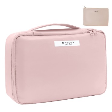 Queboom Travel Makeup Bag Cosmetic Bag Makeup Bag ...