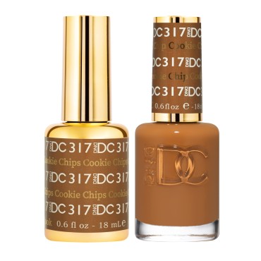 DND DC Gel Polish Set, Brown Collection, UV/LED Ge...