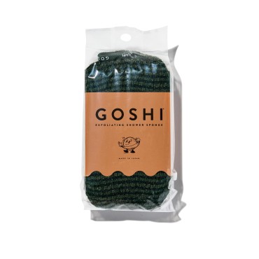 GOSHI Exfoliating Shower Sponge - Rip-Resistant, R...