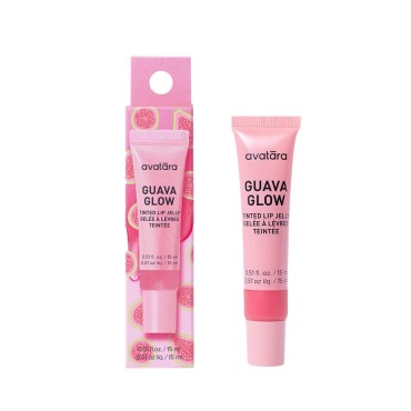 Avatara Guava Glow Tinted Lip Jelly, Hydrating Lip...