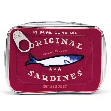 Cessfle Canned Sardines Makeup Bag, Funny Sardine ...