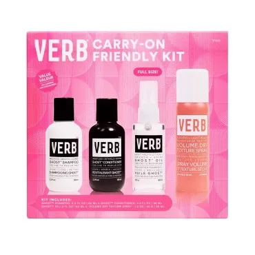 VERB Carry-On Friendly Travel Kit, 4 pc...