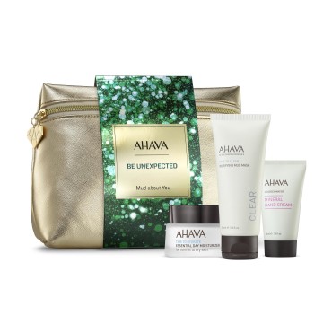 AHAVA Mud about You Gift Set, Includes Essential D...