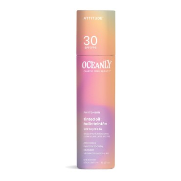 ATTITUDE Oceanly Tinted Oil Stick with SPF 30, EWG...