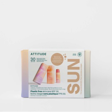 ATTITUDE Oceanly Suncare SPF 30 Routine Skincare B...