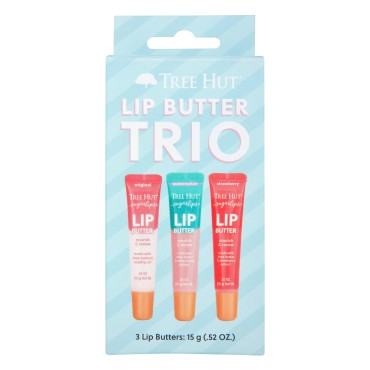 Tree Hut Sugarlips Lip Butter Trio Bundle, Origina...