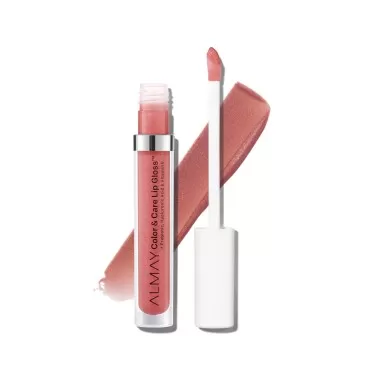 Almay Color & Care Hydrating Lip Gloss, Soft Natur...